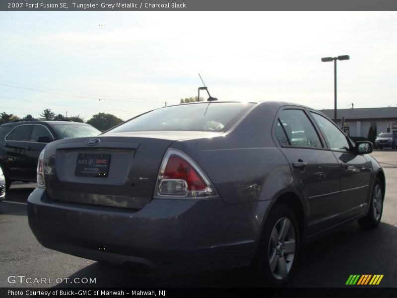 Tungsten Grey Metallic / Charcoal Black 2007 Ford Fusion SE