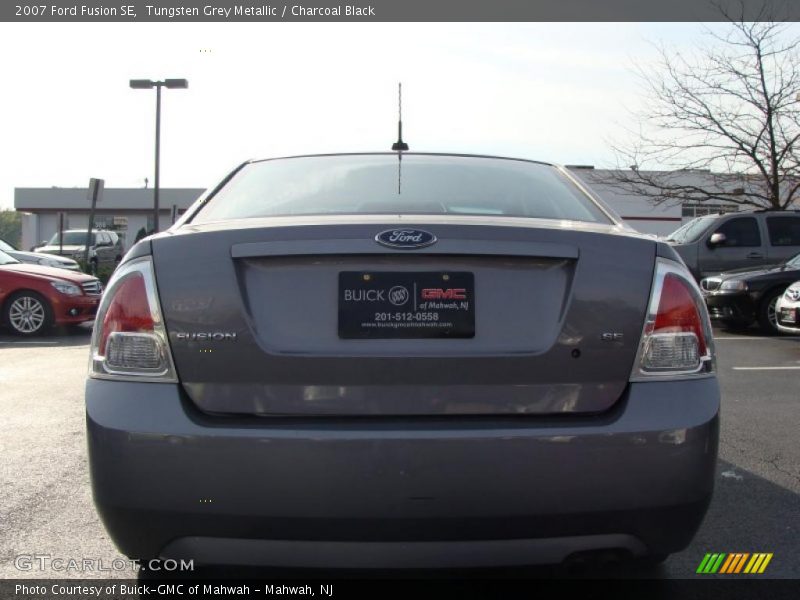 Tungsten Grey Metallic / Charcoal Black 2007 Ford Fusion SE