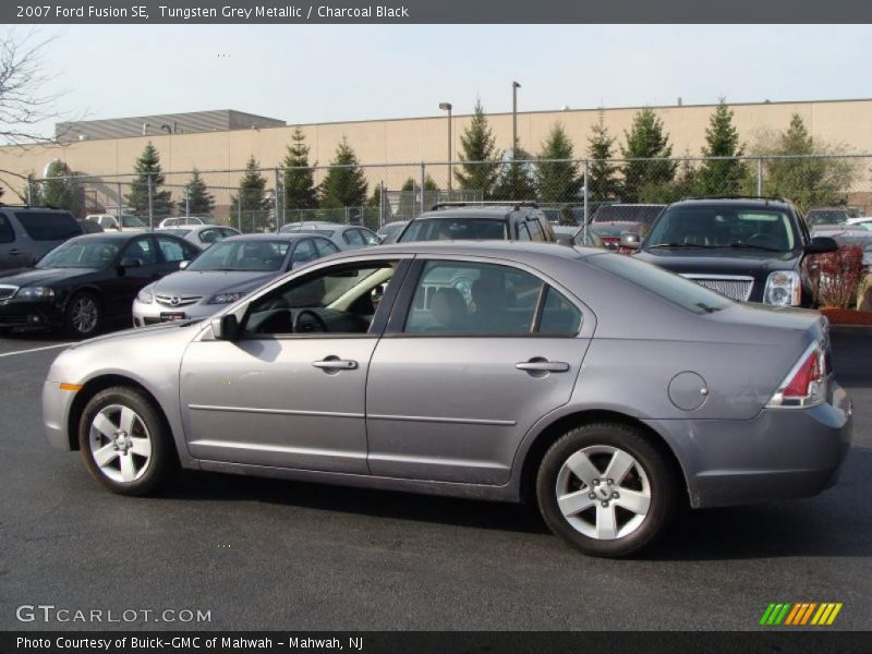 Tungsten Grey Metallic / Charcoal Black 2007 Ford Fusion SE