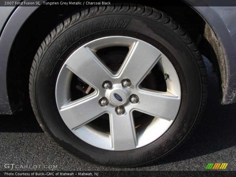 Tungsten Grey Metallic / Charcoal Black 2007 Ford Fusion SE