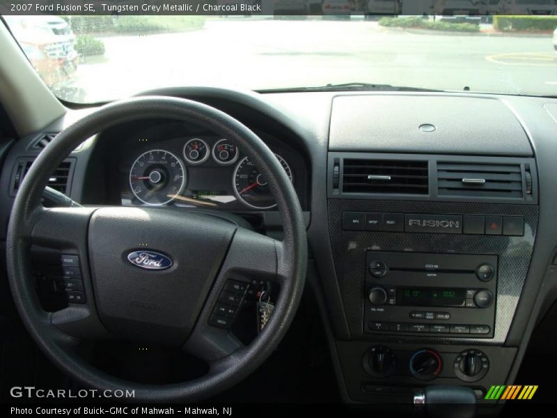 Tungsten Grey Metallic / Charcoal Black 2007 Ford Fusion SE