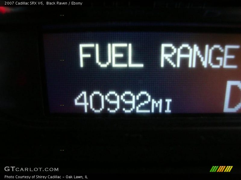 Black Raven / Ebony 2007 Cadillac SRX V6