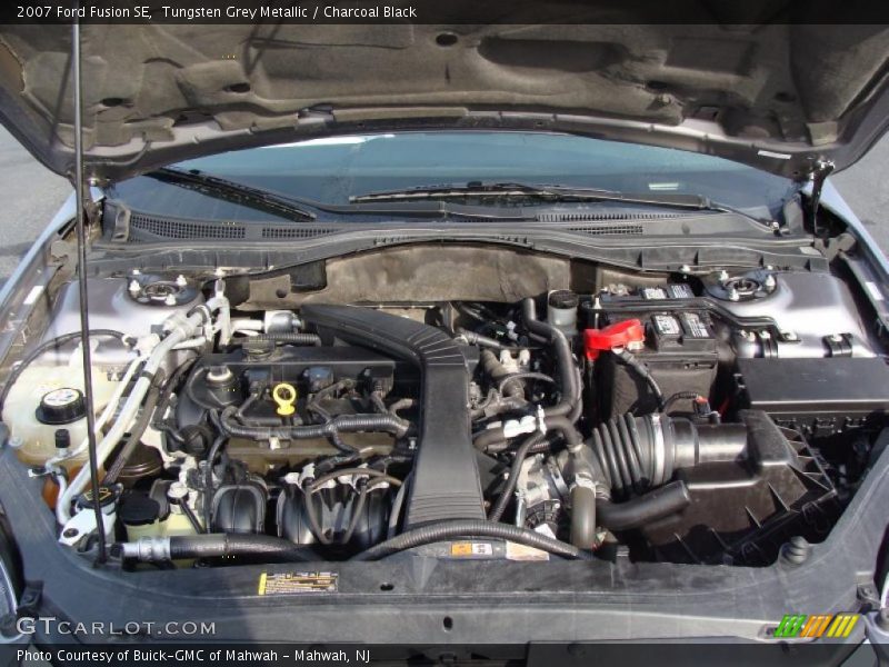Tungsten Grey Metallic / Charcoal Black 2007 Ford Fusion SE