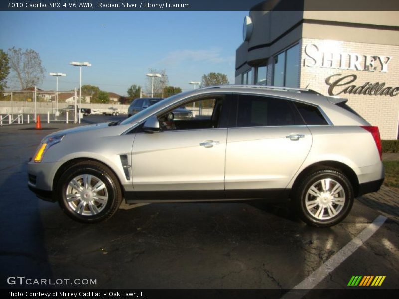 Radiant Silver / Ebony/Titanium 2010 Cadillac SRX 4 V6 AWD