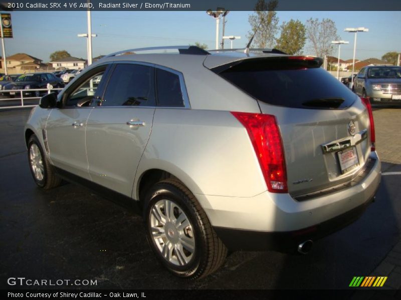 Radiant Silver / Ebony/Titanium 2010 Cadillac SRX 4 V6 AWD