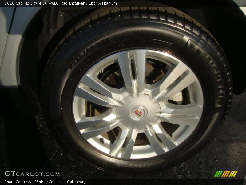 Radiant Silver / Ebony/Titanium 2010 Cadillac SRX 4 V6 AWD