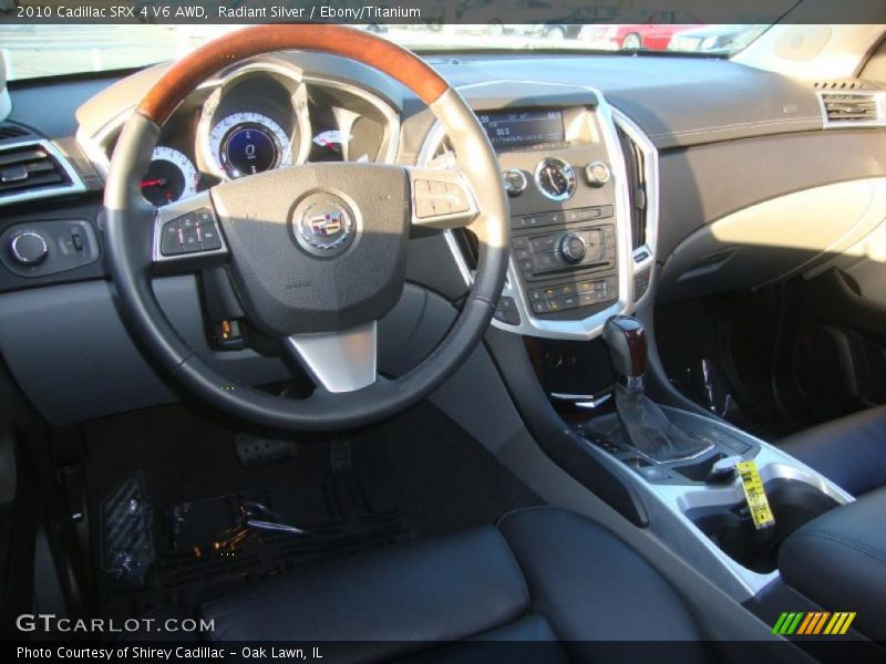 Radiant Silver / Ebony/Titanium 2010 Cadillac SRX 4 V6 AWD