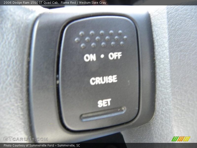 Flame Red / Medium Slate Gray 2006 Dodge Ram 1500 ST Quad Cab
