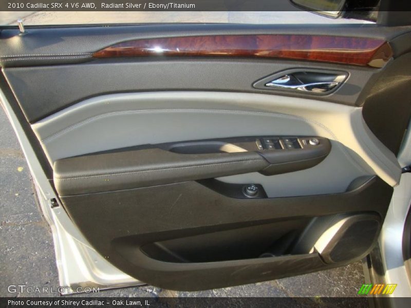 Radiant Silver / Ebony/Titanium 2010 Cadillac SRX 4 V6 AWD