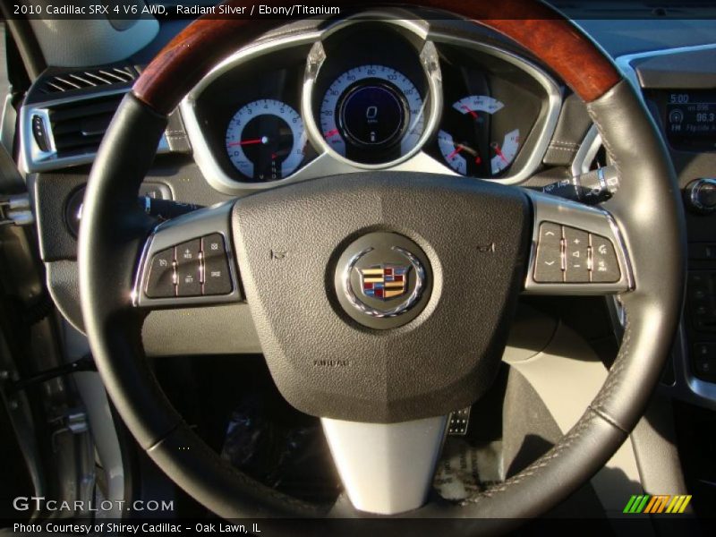 Radiant Silver / Ebony/Titanium 2010 Cadillac SRX 4 V6 AWD