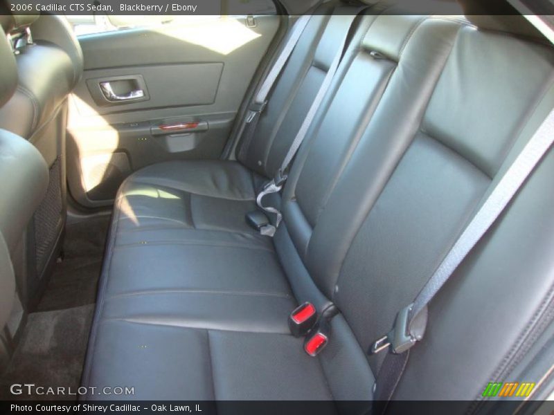 Blackberry / Ebony 2006 Cadillac CTS Sedan