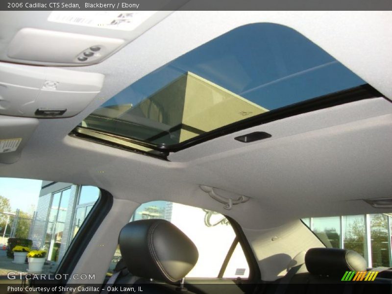 Blackberry / Ebony 2006 Cadillac CTS Sedan