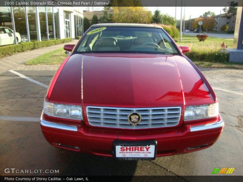 Crimson Red Pearl / Oatmeal 2000 Cadillac Eldorado ESC