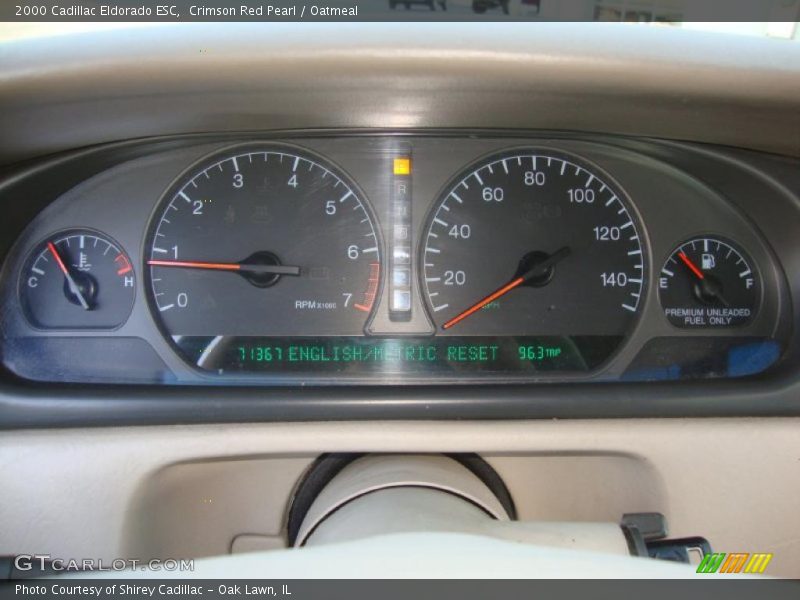  2000 Eldorado ESC ESC Gauges