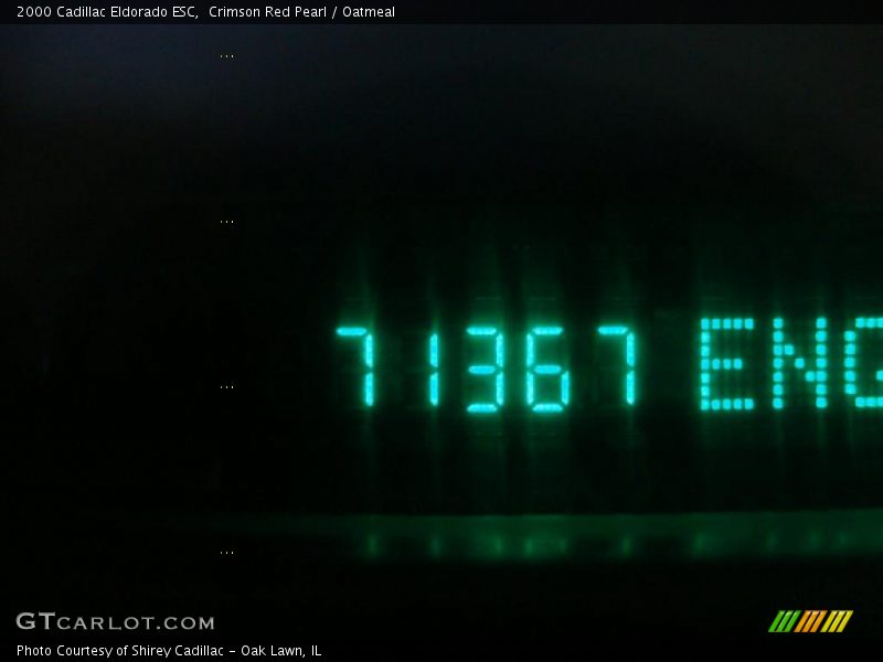 Crimson Red Pearl / Oatmeal 2000 Cadillac Eldorado ESC