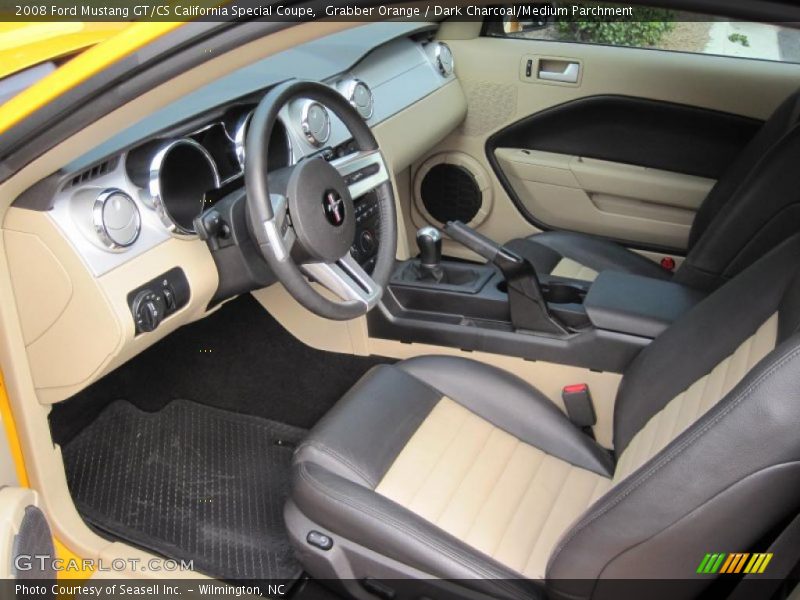 Dark Charcoal/Medium Parchment Interior - 2008 Mustang GT/CS California Special Coupe 
