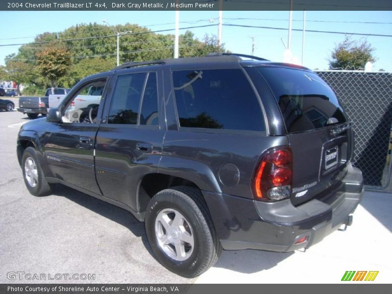 Dark Gray Metallic / Medium Pewter 2004 Chevrolet TrailBlazer LT 4x4