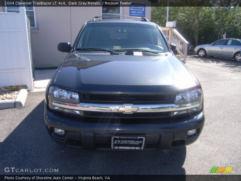 Dark Gray Metallic / Medium Pewter 2004 Chevrolet TrailBlazer LT 4x4