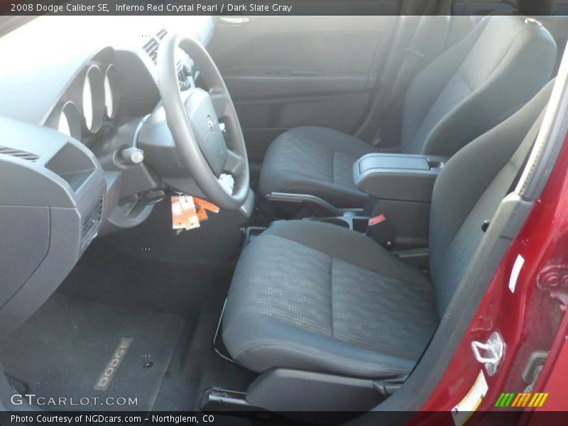 Inferno Red Crystal Pearl / Dark Slate Gray 2008 Dodge Caliber SE