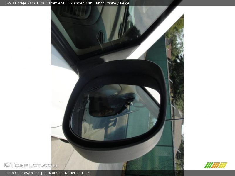 Bright White / Beige 1998 Dodge Ram 1500 Laramie SLT Extended Cab
