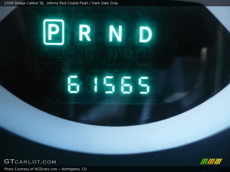 Inferno Red Crystal Pearl / Dark Slate Gray 2008 Dodge Caliber SE