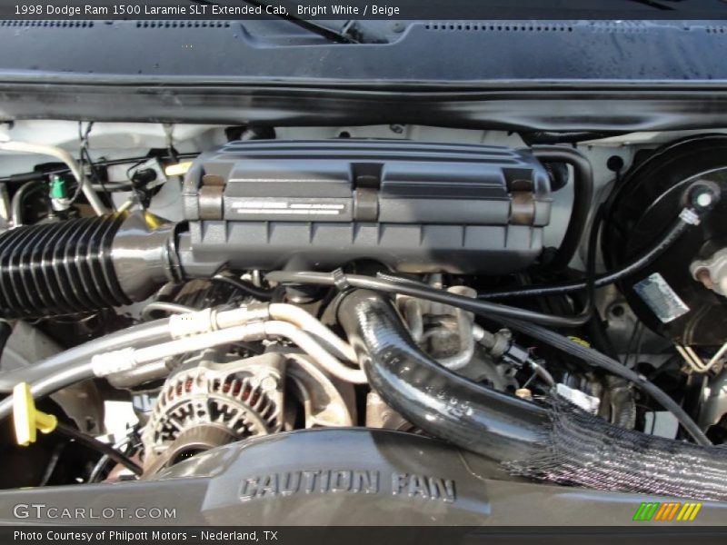  1998 Ram 1500 Laramie SLT Extended Cab Engine - 5.2 Liter OHV 16-Valve V8