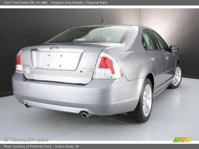 Tungsten Grey Metallic / Charcoal Black 2007 Ford Fusion SEL V6 AWD