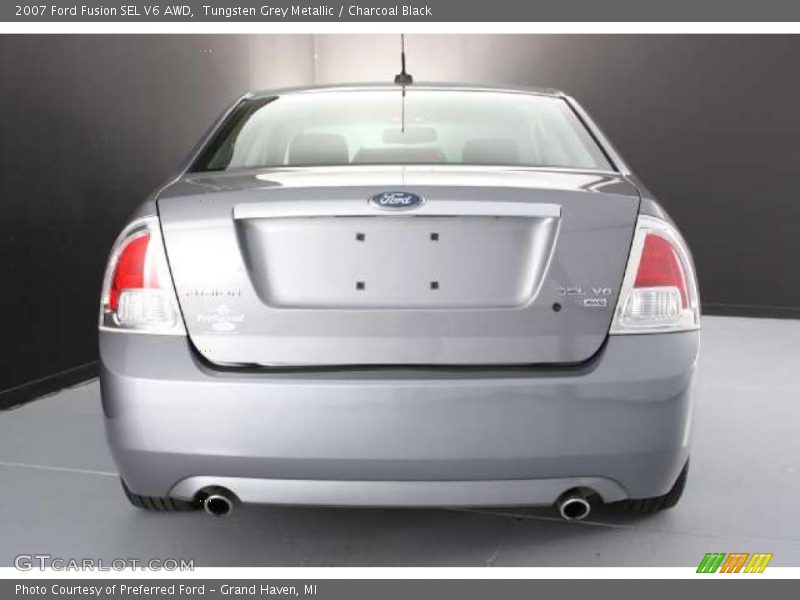 Tungsten Grey Metallic / Charcoal Black 2007 Ford Fusion SEL V6 AWD