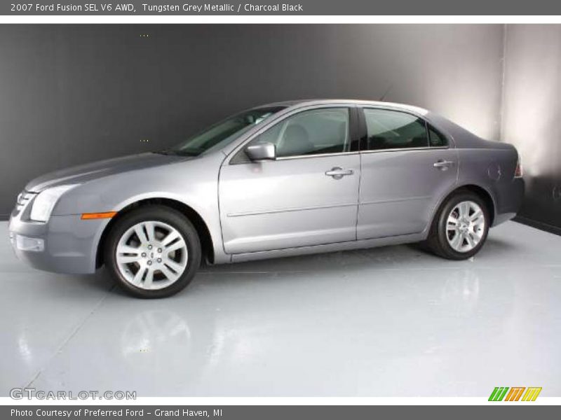 Tungsten Grey Metallic / Charcoal Black 2007 Ford Fusion SEL V6 AWD