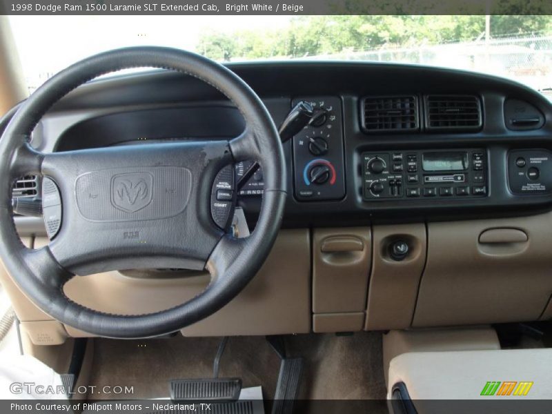 Dashboard of 1998 Ram 1500 Laramie SLT Extended Cab