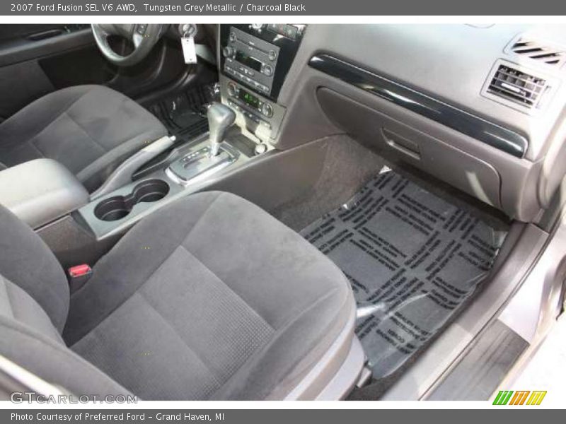 Tungsten Grey Metallic / Charcoal Black 2007 Ford Fusion SEL V6 AWD