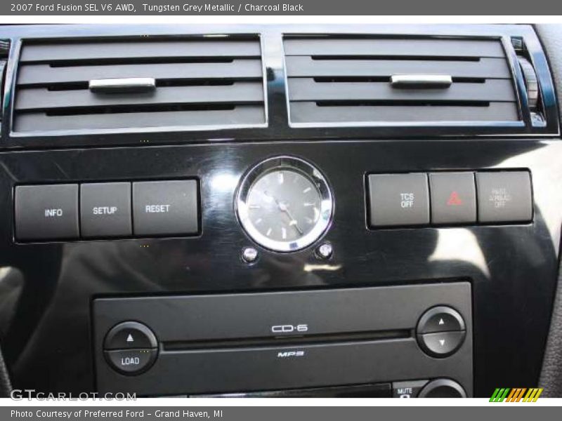 Tungsten Grey Metallic / Charcoal Black 2007 Ford Fusion SEL V6 AWD