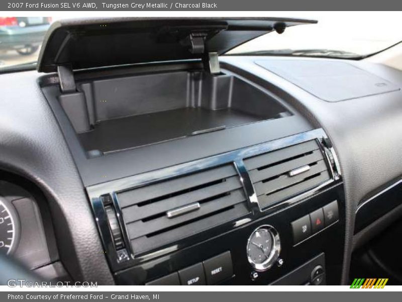 Tungsten Grey Metallic / Charcoal Black 2007 Ford Fusion SEL V6 AWD