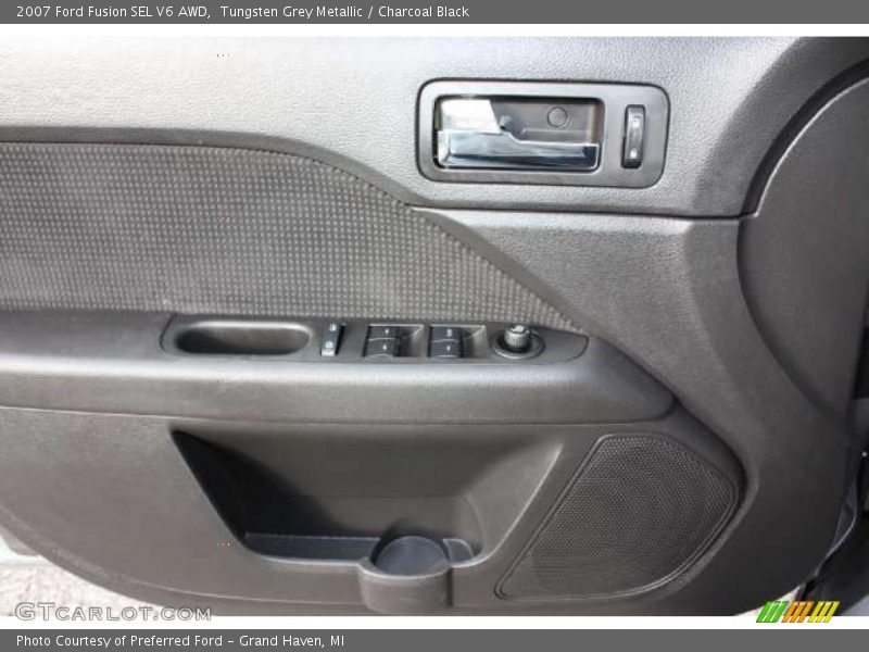 Tungsten Grey Metallic / Charcoal Black 2007 Ford Fusion SEL V6 AWD