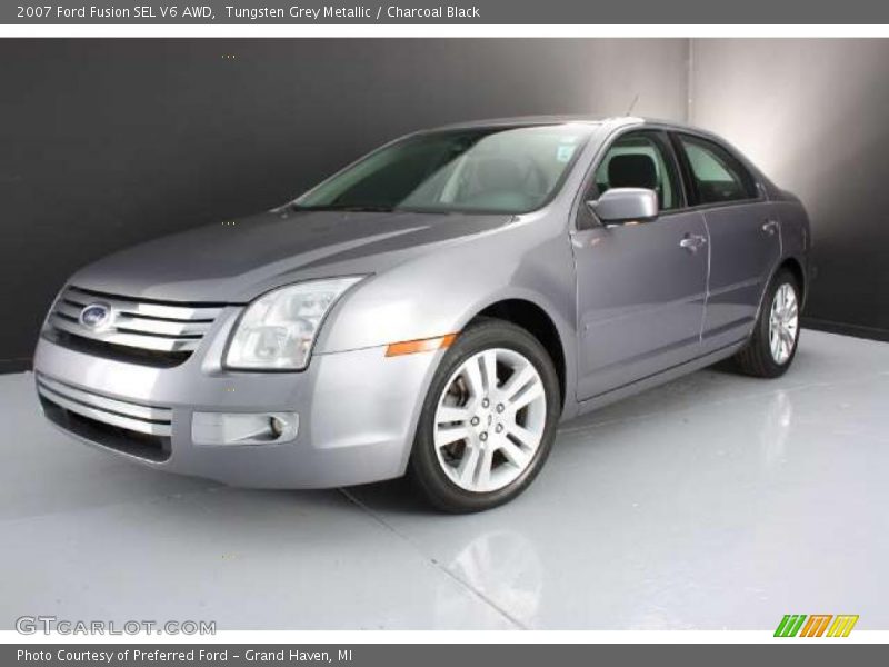 Tungsten Grey Metallic / Charcoal Black 2007 Ford Fusion SEL V6 AWD