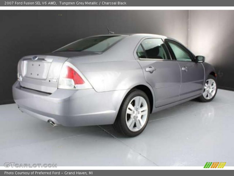 Tungsten Grey Metallic / Charcoal Black 2007 Ford Fusion SEL V6 AWD