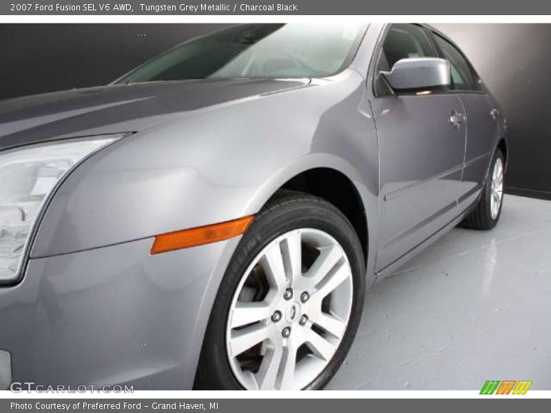 Tungsten Grey Metallic / Charcoal Black 2007 Ford Fusion SEL V6 AWD