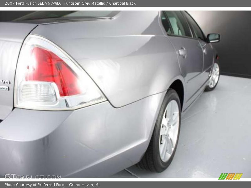 Tungsten Grey Metallic / Charcoal Black 2007 Ford Fusion SEL V6 AWD
