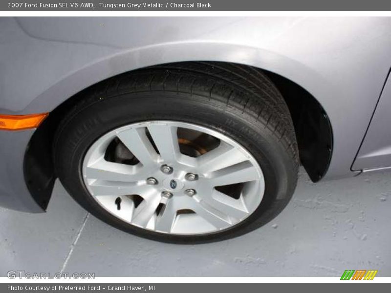 Tungsten Grey Metallic / Charcoal Black 2007 Ford Fusion SEL V6 AWD