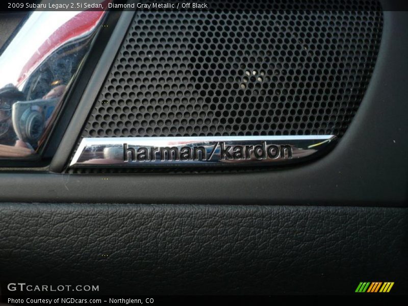 Diamond Gray Metallic / Off Black 2009 Subaru Legacy 2.5i Sedan