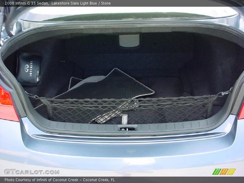 Lakeshore Slate Light Blue / Stone 2008 Infiniti G 35 Sedan