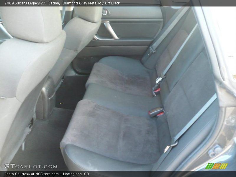 Diamond Gray Metallic / Off Black 2009 Subaru Legacy 2.5i Sedan