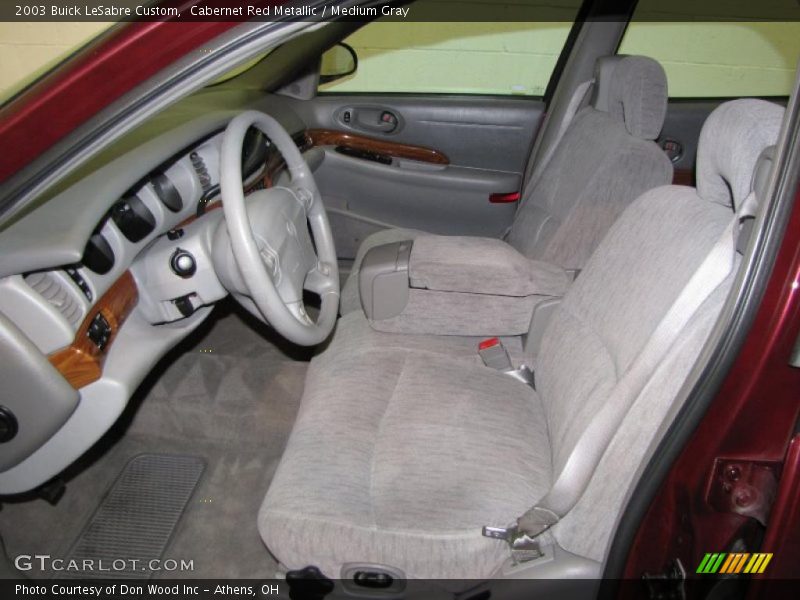 Cabernet Red Metallic / Medium Gray 2003 Buick LeSabre Custom