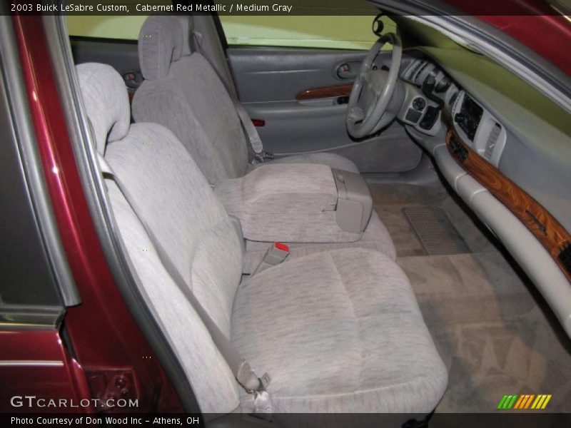 Cabernet Red Metallic / Medium Gray 2003 Buick LeSabre Custom