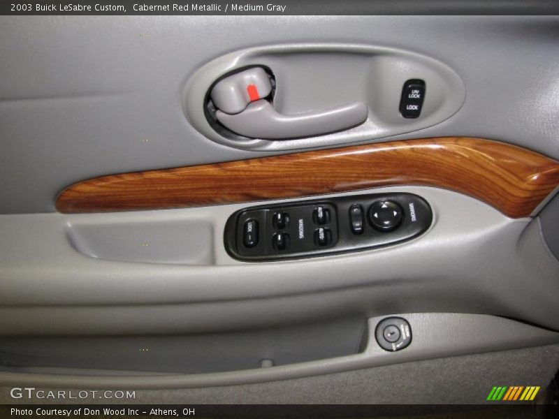 Cabernet Red Metallic / Medium Gray 2003 Buick LeSabre Custom