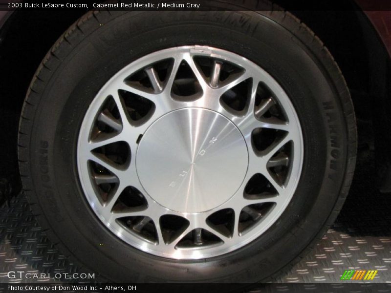Cabernet Red Metallic / Medium Gray 2003 Buick LeSabre Custom