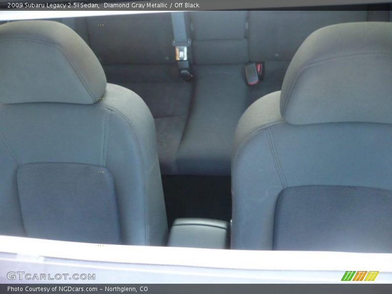 Diamond Gray Metallic / Off Black 2009 Subaru Legacy 2.5i Sedan