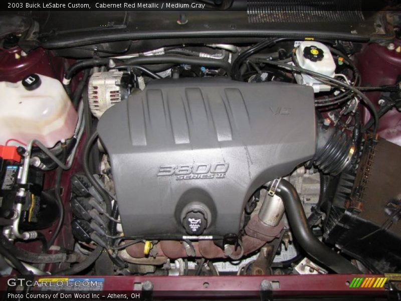 Cabernet Red Metallic / Medium Gray 2003 Buick LeSabre Custom