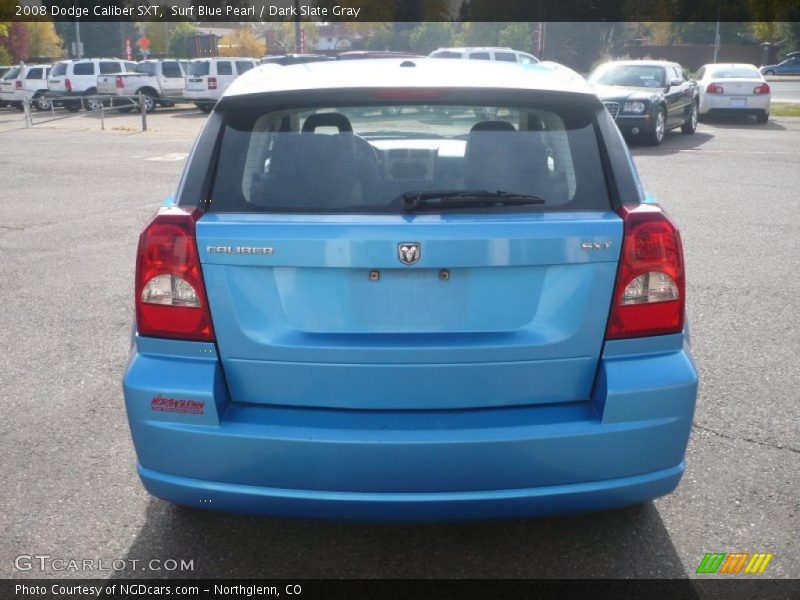 Surf Blue Pearl / Dark Slate Gray 2008 Dodge Caliber SXT