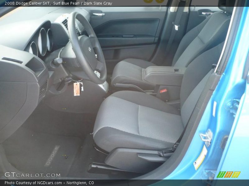 Surf Blue Pearl / Dark Slate Gray 2008 Dodge Caliber SXT